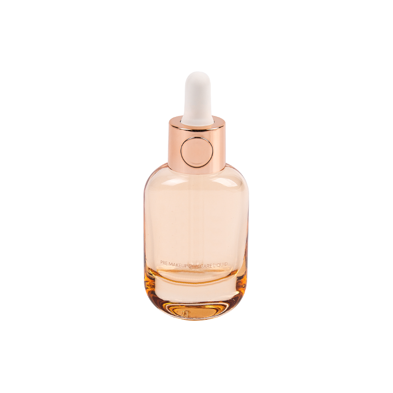 30 ml przezroczystą butelkę olejku eterycznego z szklanką