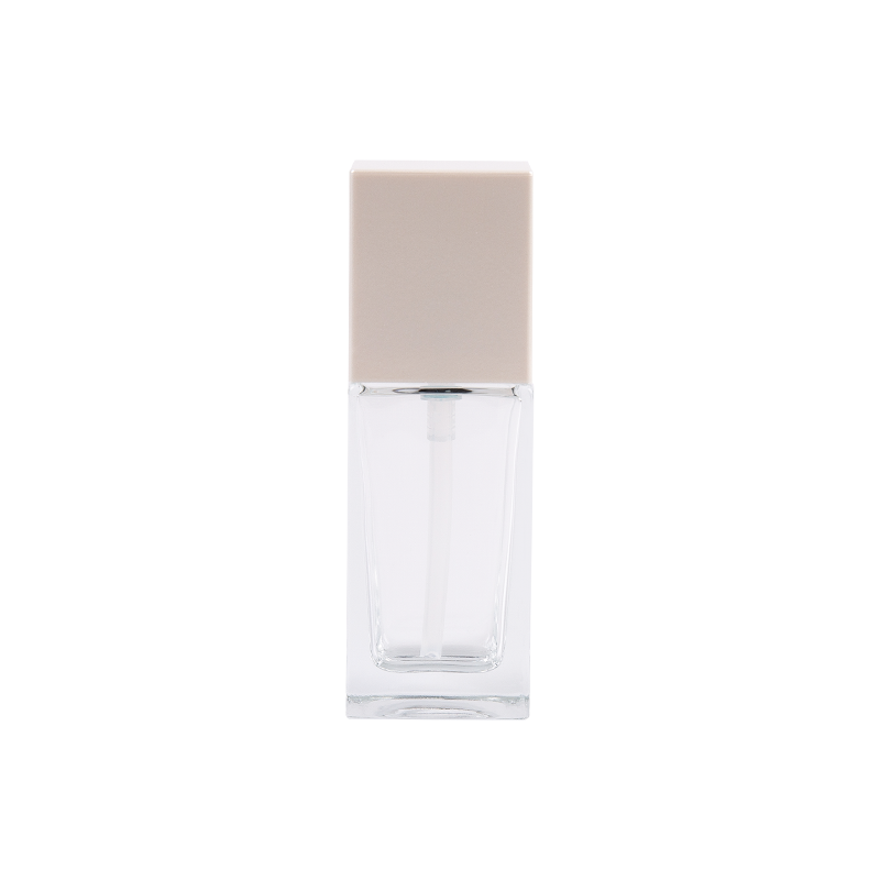 30 ml przezroczysta szklana kwadratowa rurka