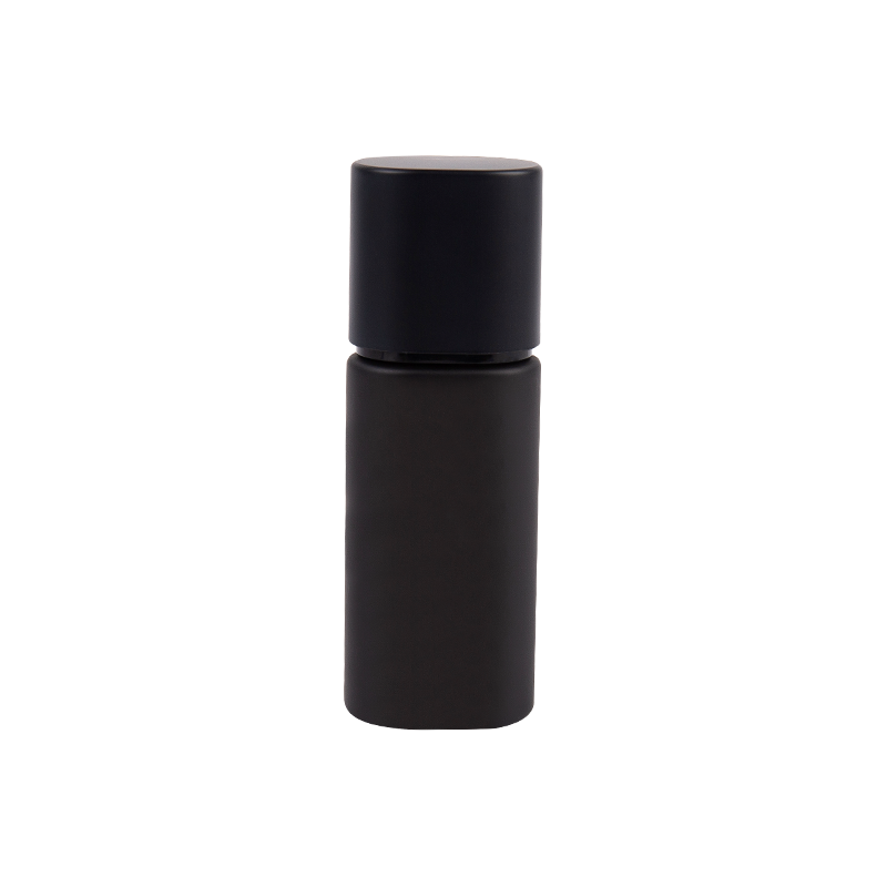 30 ml czysta czarna szklana rurka kosmetyczna