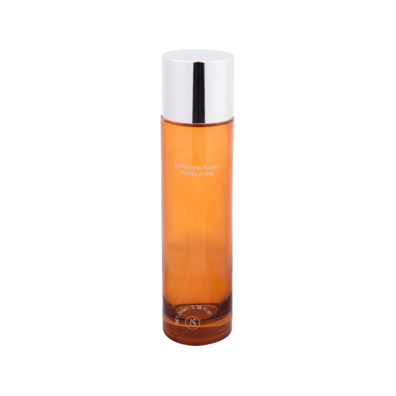 200 ml elegancka butelka z balsamu z tonera bursztynowego