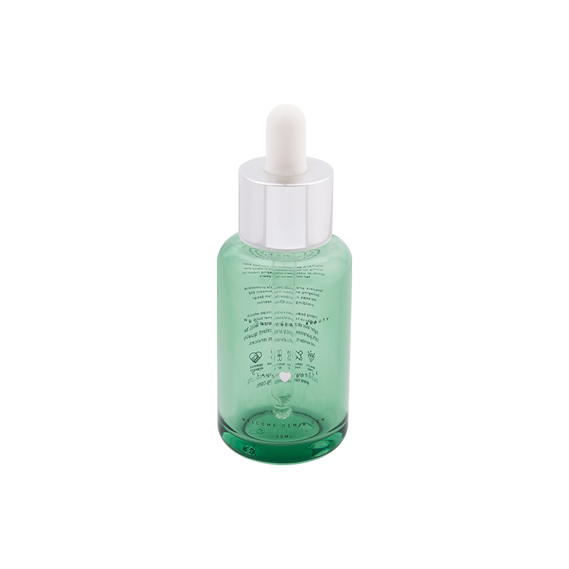 50 ml zielonej szklanej butelki z kropl