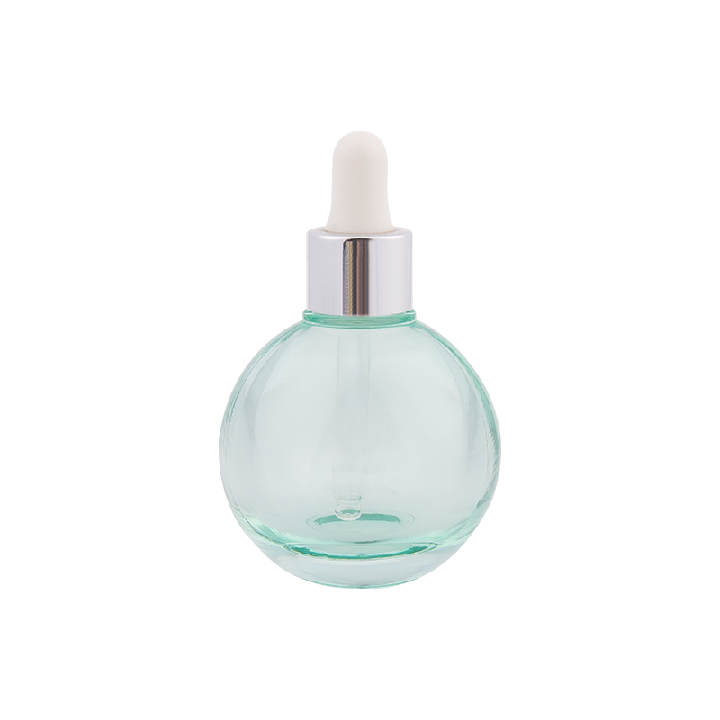 50 ml sferycznej szklanej esencji butelki