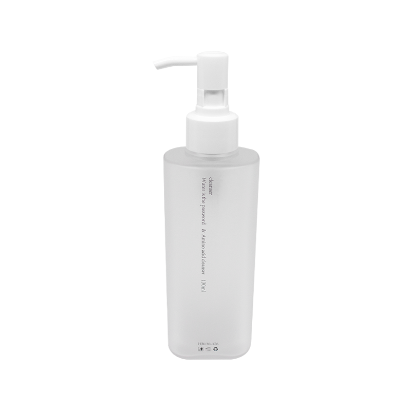 PETG 130 ml zaokrąglone zakątki pieniona butelka do czyszczenia