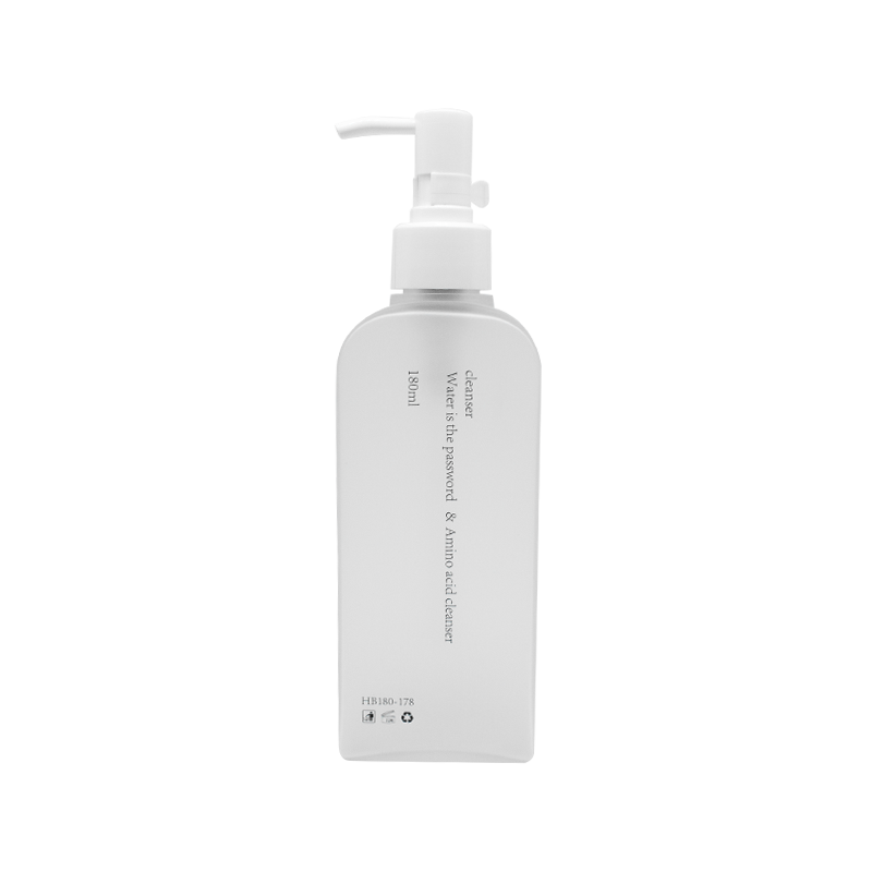 PETG 180 ml płaska pieniona butelka do czyszczenia